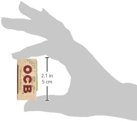 OCB 1009 Organic Hemp Slim Rolls (Packung mit 2) M (Packung mit 2) Single, M (Packung mit 2) Single