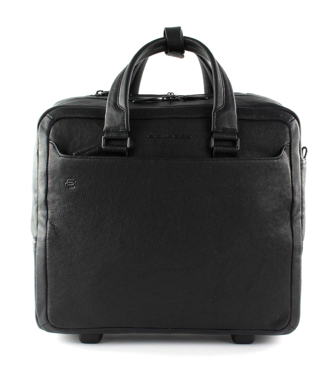 Piquadro Black Square 2-Rollen Businesstrolley 36 cm Laptopfach