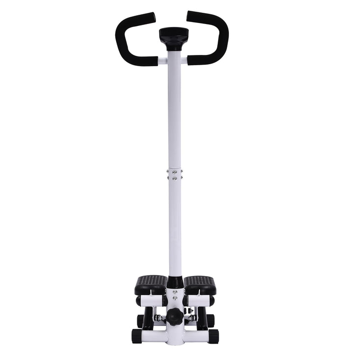 Swingstepper Mini Stepper Zuhause Für Fitness Stepper Mit Lenker 150 Kg Widerstandsbänder Display Fü