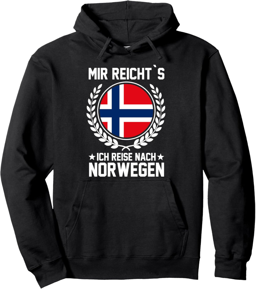 Norwegen Wikinger Skandinavien Norweger Pullover Hoodie