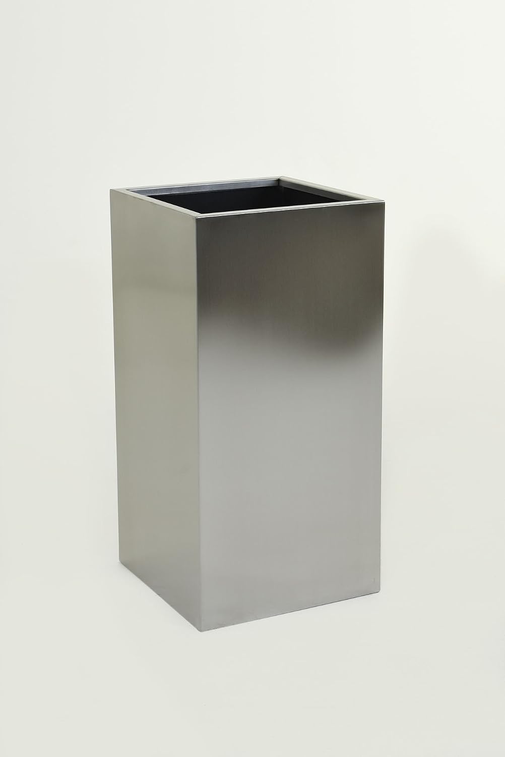 VIVANNO Pflanzkübel Blumenkübel Pflanzgefäss Übertopf Edelstahl Block - 70 x 35 x 35 cm BLOCK 70x35x