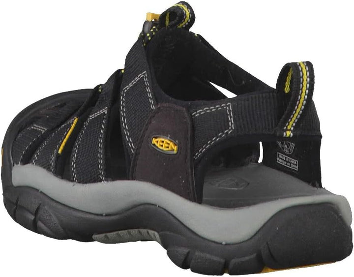 Keen Herren Newport H2 Sandale 42 EU Schwarz Grau, 42 EU Schwarz Grau