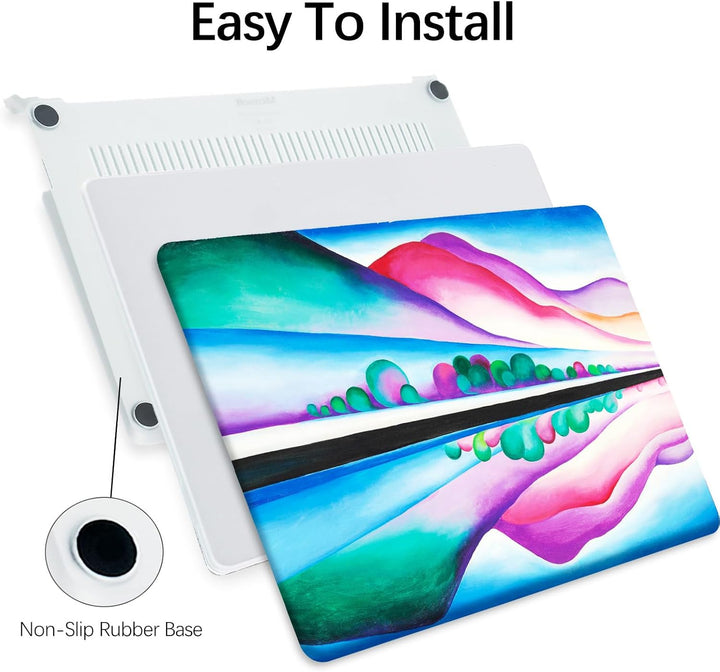 Kompatibel mit MacBook Air 13,6 Zoll Kunst Hülle, 2022 Freisetzung A2681 M2 mit Liquid Retina Displa