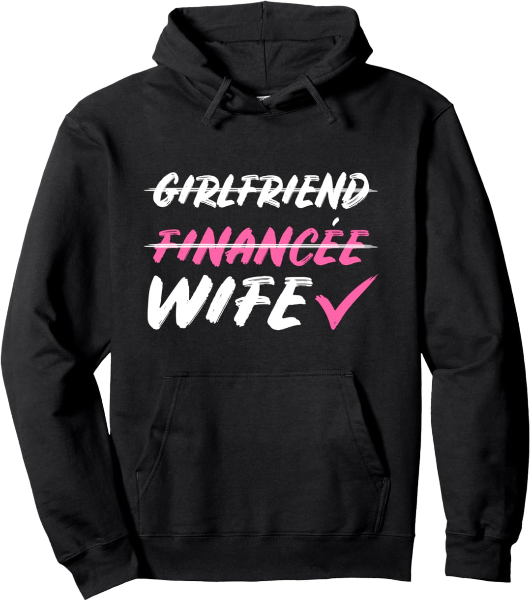 Freundin Financée Frau Frau Pullover Hoodie