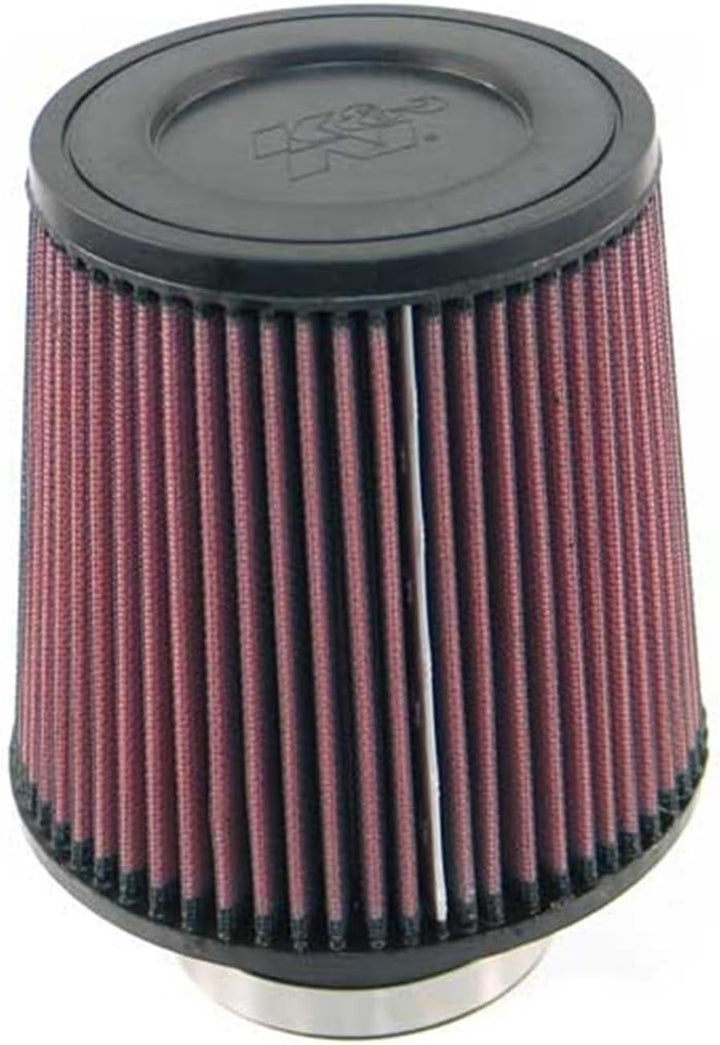 K&N KFZ und Waschbarer und wiederverwendbarer Motorrad Sportluftfilter RE-0930, Rot Baumwollöl, Baum