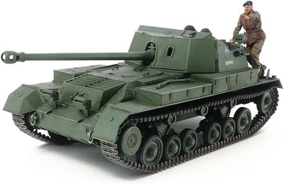 Tamiya 300035356 300035356-1:35 Brit. Jagdpanzer Archer 17pdr,originalgetreue Nachbildung, Plastik B