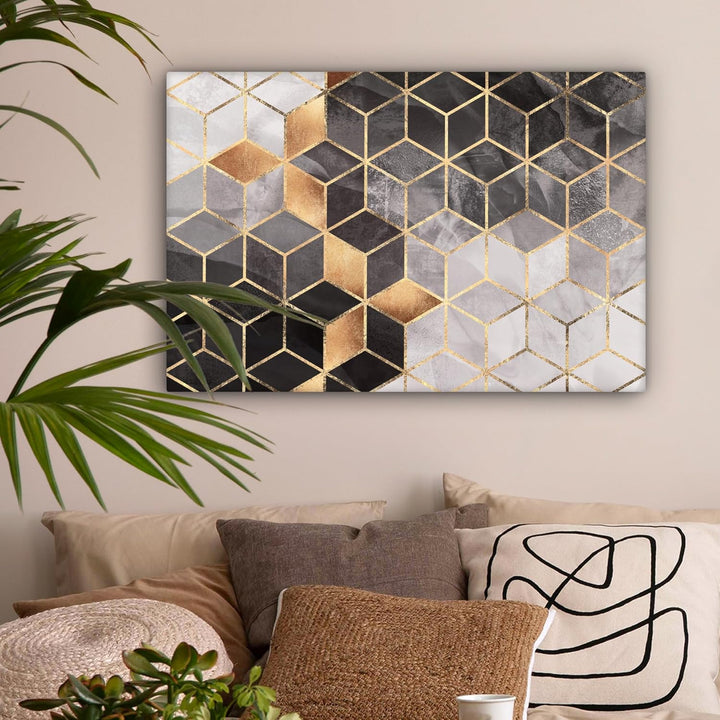 MuchoWow© Wandbilder 90x60 cm Wohnzimmer Wanddeko Schlafzimmer Zimmerdeko Fotowand Zimmer Deko Wand