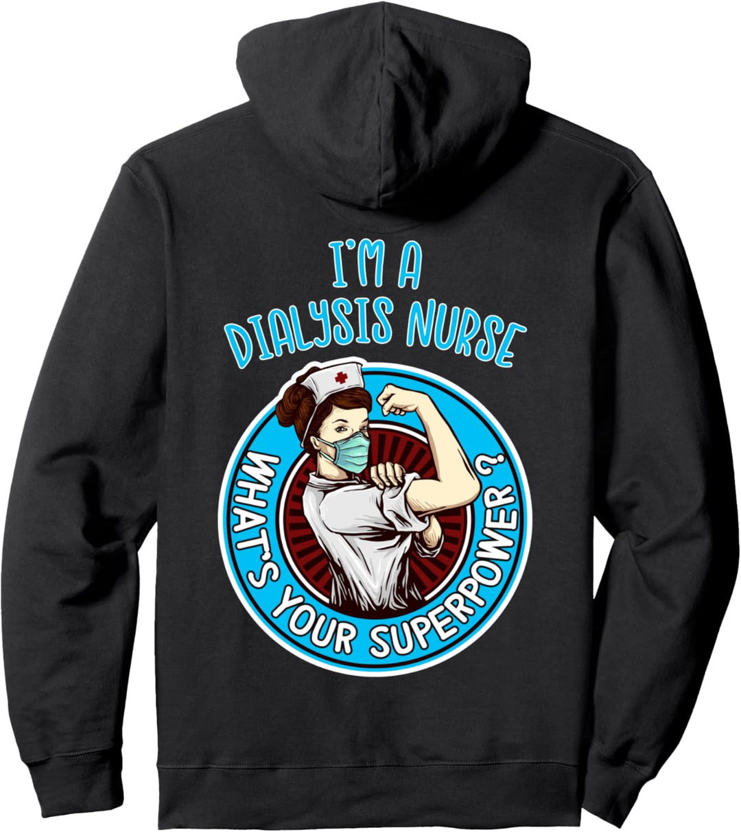 Dialyse Krankenschwester Shirt für Frauen Krankenpflege Pullover Hoodie