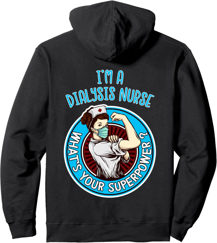 Dialyse Krankenschwester Shirt für Frauen Krankenpflege Pullover Hoodie