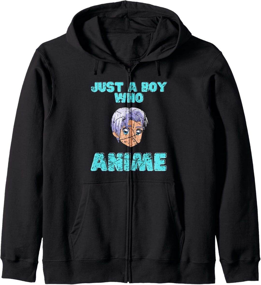 Nur ein Junge, der Anime Otaku Manga Lover liebt Kapuzenjacke