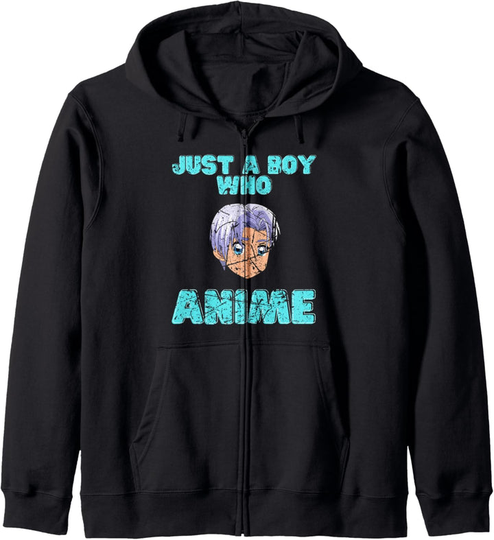 Nur ein Junge, der Anime Otaku Manga Lover liebt Kapuzenjacke