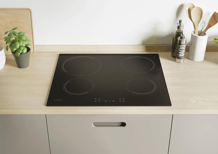 Candy CH 64 CCB, Glaskeramik HiLight Kochfeld 60 cm, Touch Control, Schwarz 4