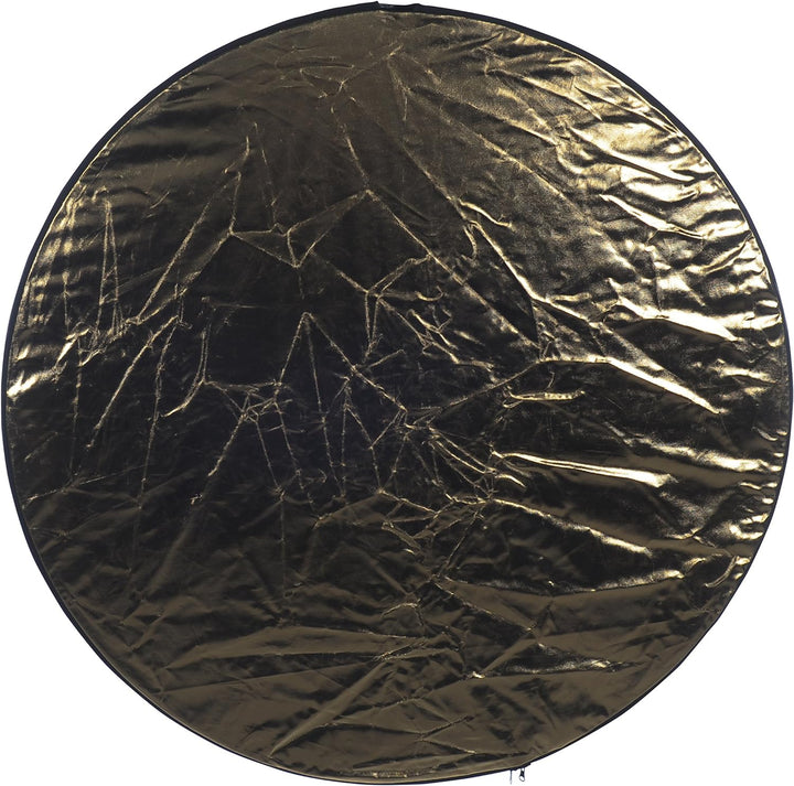 Bresser F000200 Fotostudio, 5 in 1 Faltreflektor 107 cm rund, 107 cm rund