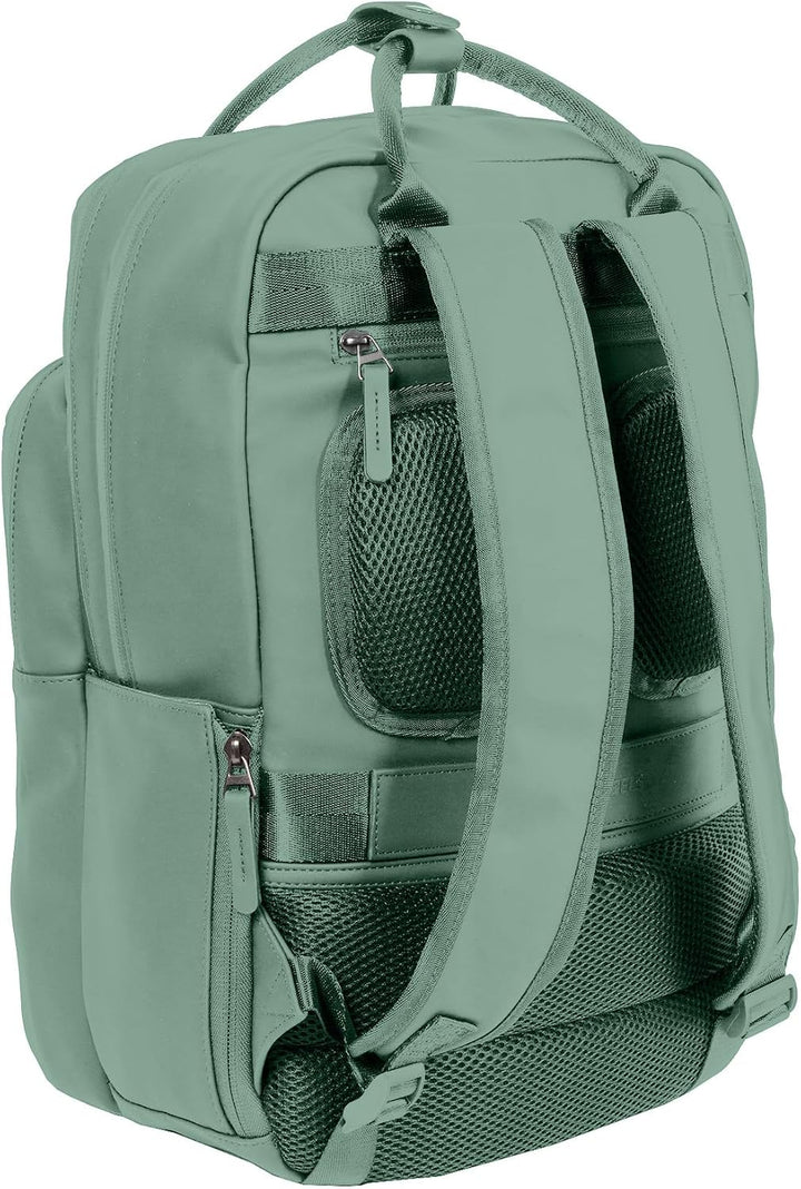 New Rebels William Milwaukee Salie Green 18L Rucksack Wasserabweisend Laptop 15.6"