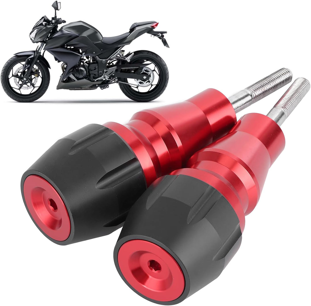 Buachois Motorrad Sturzschutz, Crash Protector Sturzpads,10 mm Edelstahl Universal Anti Kollisions M