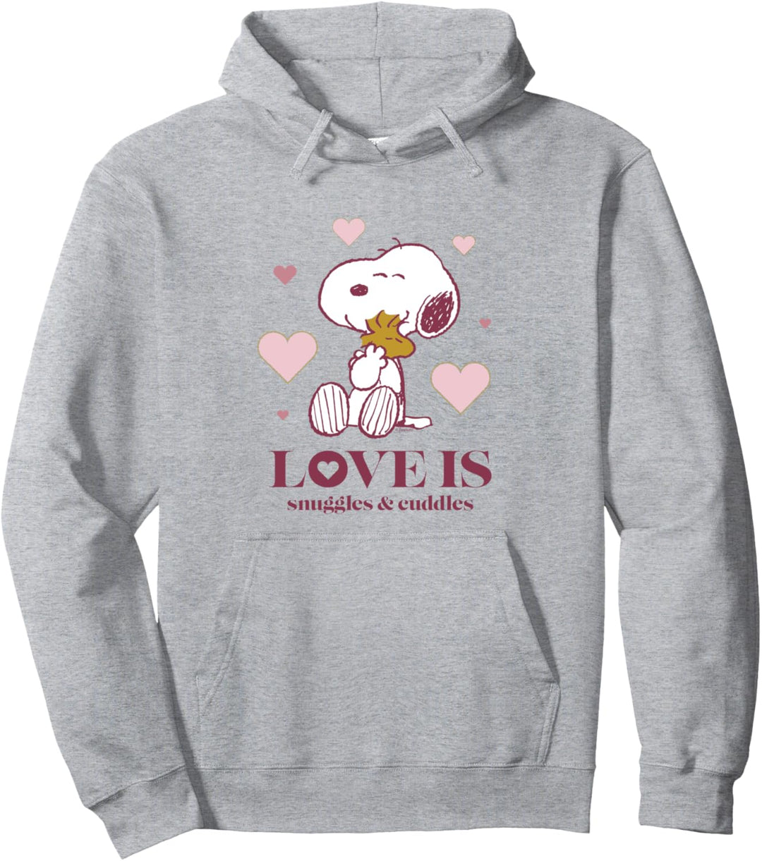 Peanuts - Liebe ist Kuscheln und Kuscheln Pullover Hoodie