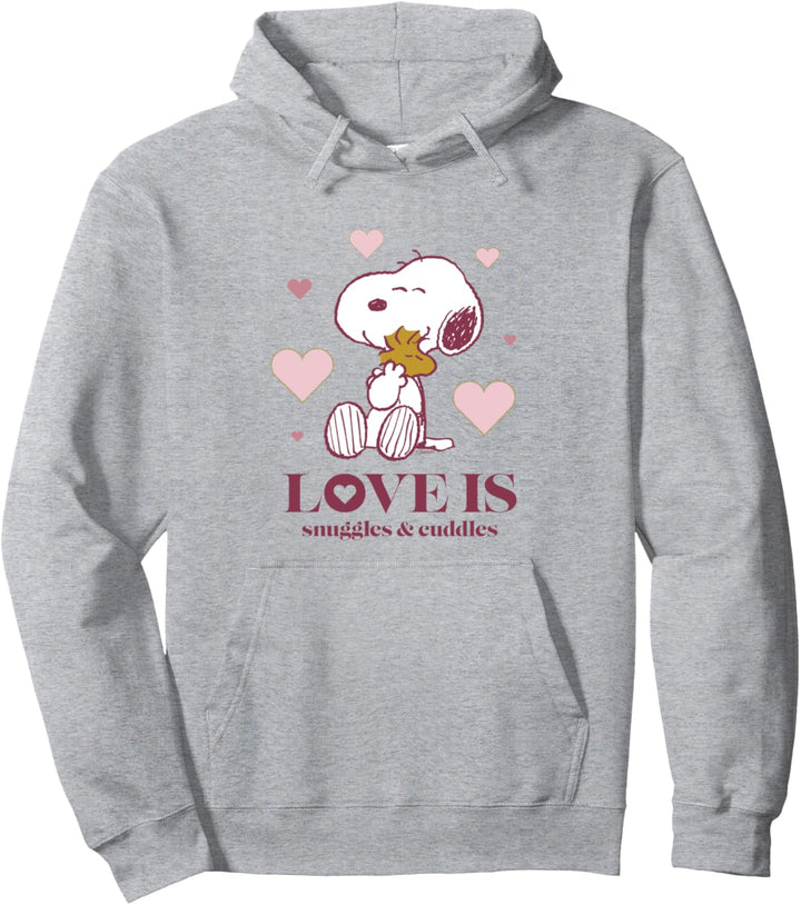 Peanuts - Liebe ist Kuscheln und Kuscheln Pullover Hoodie