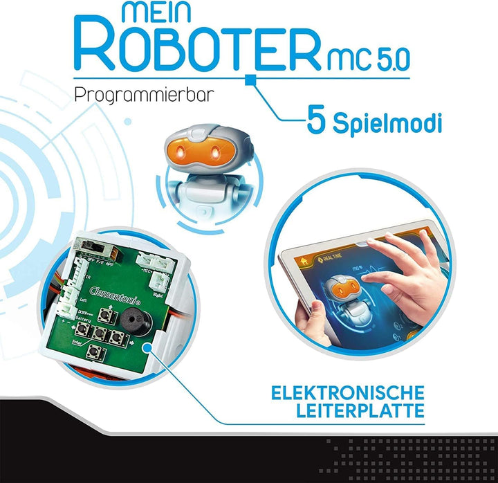 Galileo Robotics – Mein Roboter MC 5.0, Robotik für kleine Ingenieure, High-Tech Spielzeug, ideal al