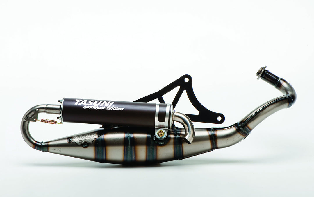 Auspuff,TUB420B,Yasuni AA8Scooter Rschwarz für Piaggio