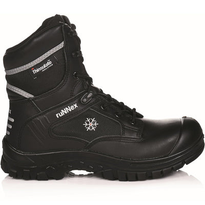 ruNNex Winter Sicherheitsstiefel S3 WinterStar mit Thinsulate-Futter Grösse 37, schwarz, 5330 37 EU,