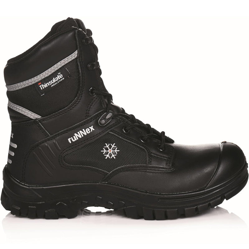 ruNNex Winter Sicherheitsstiefel S3 WinterStar mit Thinsulate-Futter Grösse 40, schwarz, 5330 40 EU,