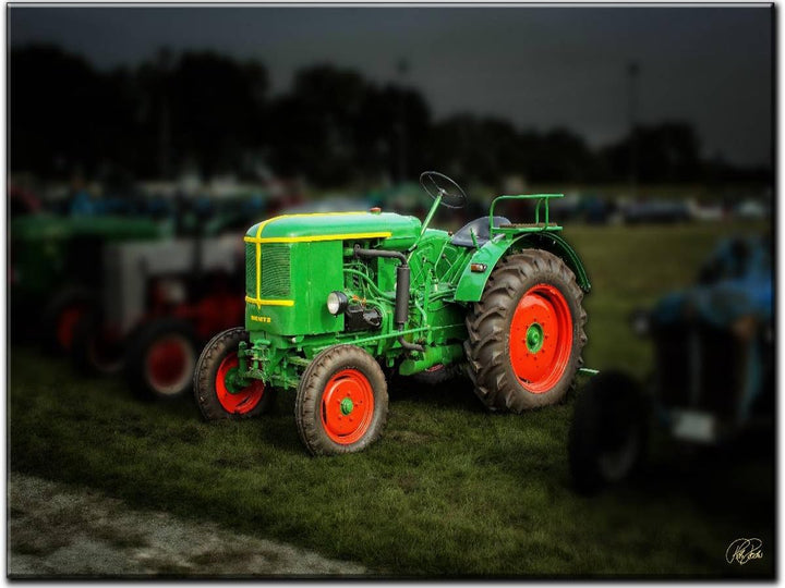 CALVENDO Puzzle Oldtimer Traktor Deutz 1000 Teile Lege-Grösse 64 x 48 cm Foto-Puzzle Bild von Peter