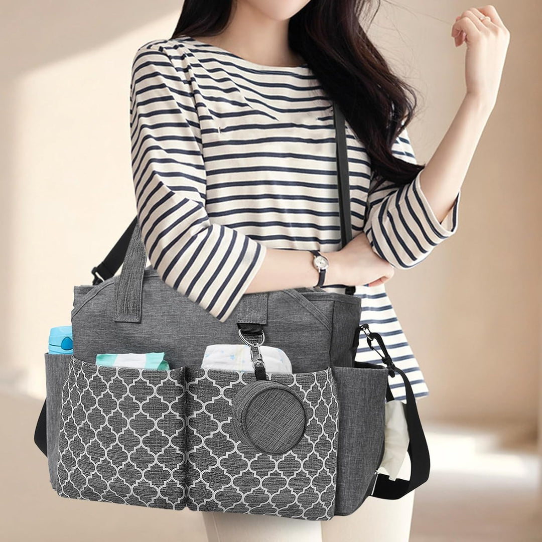 Baby Wickeltasche, Babytasche, Reise Wickeltasche, Portable Babytasche, Umhängetasche Mit Schnullert