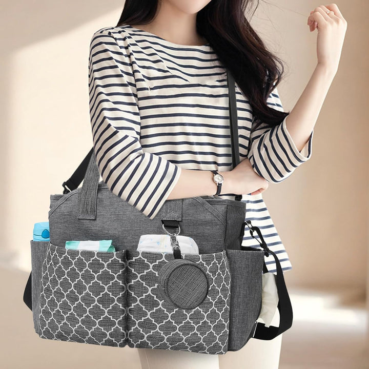 Baby Wickeltasche, Babytasche, Reise Wickeltasche, Portable Babytasche, Umhängetasche Mit Schnullert