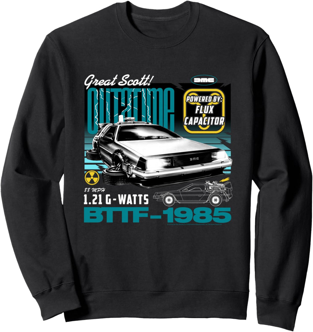 Back to the Future Flux Capacitor Sweatshirt