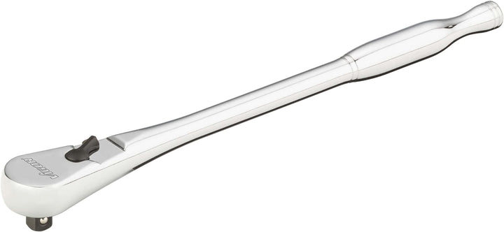 Vigor Vollstahl-Umschaltknarre (1/4 Zoll (6,3 mm) Vierkantantrieb, feinverzahnt mit 72 Zähnen, gesch