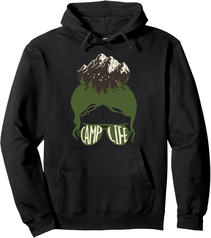 Camping Life Funny Sommer Wandern oder Bergsteigen Ausrüstun Pullover Hoodie