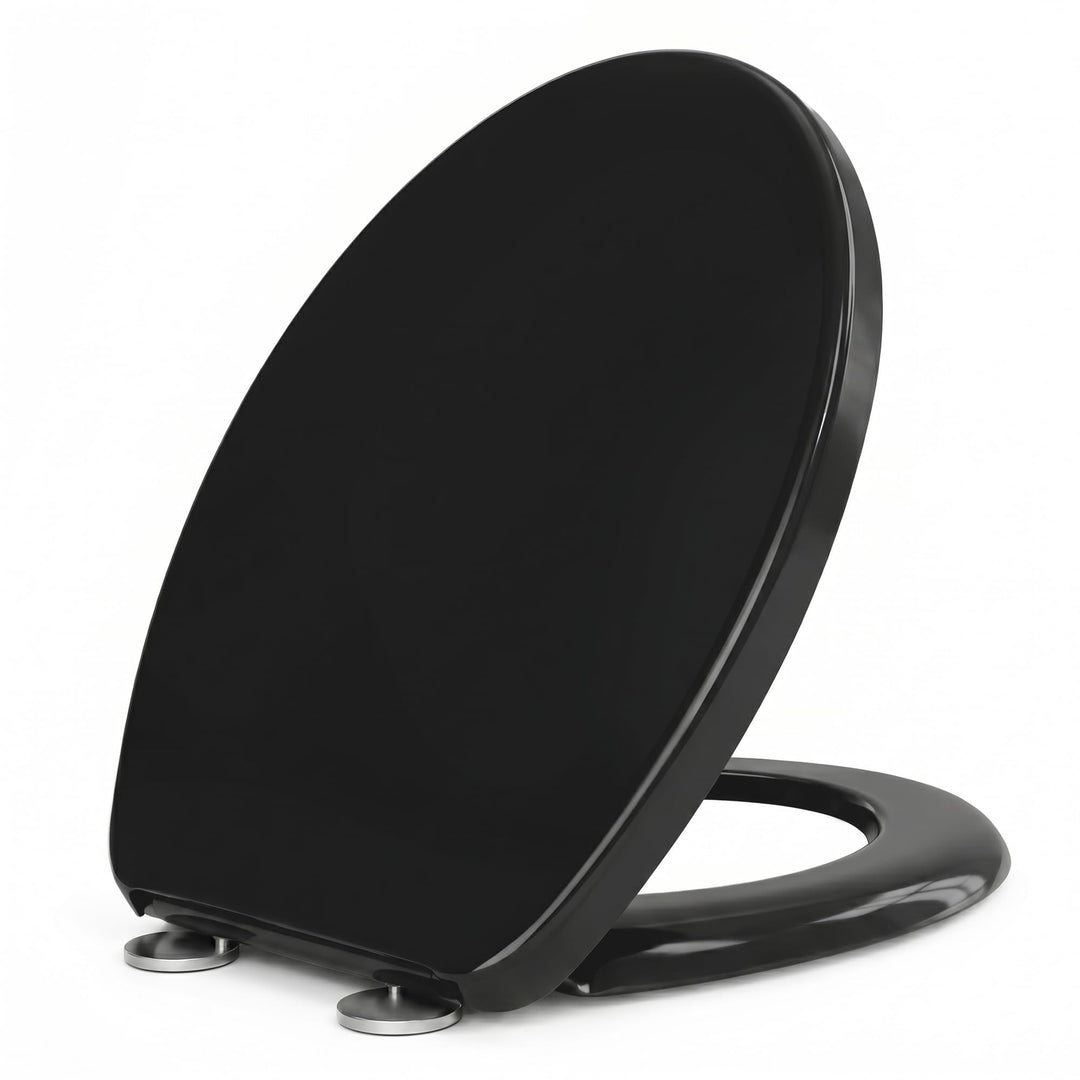 WC-Sitz Soft Close, Soft Close WC-Sitz mit Schnellverschluss für einfache Reinigung, Standard-Klo-To