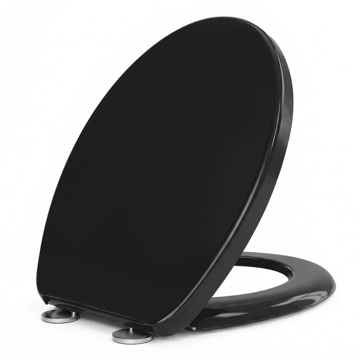 WC-Sitz Soft Close, Soft Close WC-Sitz mit Schnellverschluss für einfache Reinigung, Standard-Klo-To