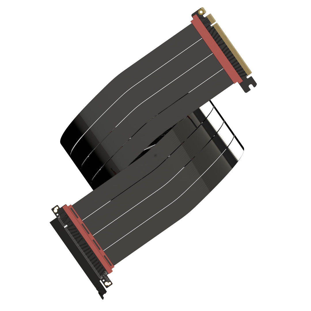 LINKUP - AVA5 PCIE 5.0 Riser-Kabel [90cm (Gesamtlänge 94cm)] RTX5090 RX9070 GPU Bereit | x16 128GB/s