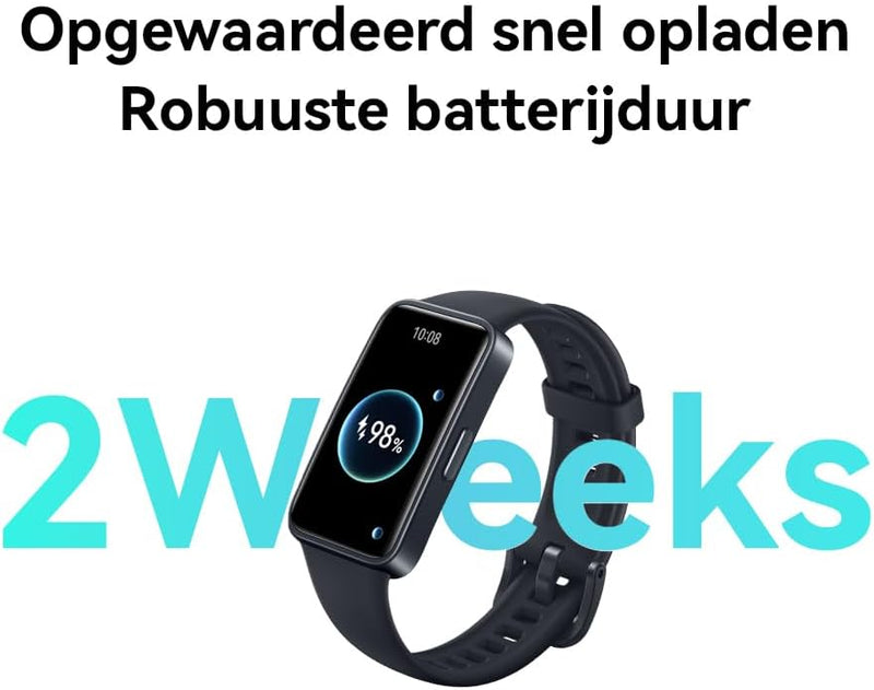 HUAWEI Band 8 Smartwatch, Ultraflaches Design, Schlaf-Tracking, 2 Wochen Akkulaufzeit,Gesundheits- u