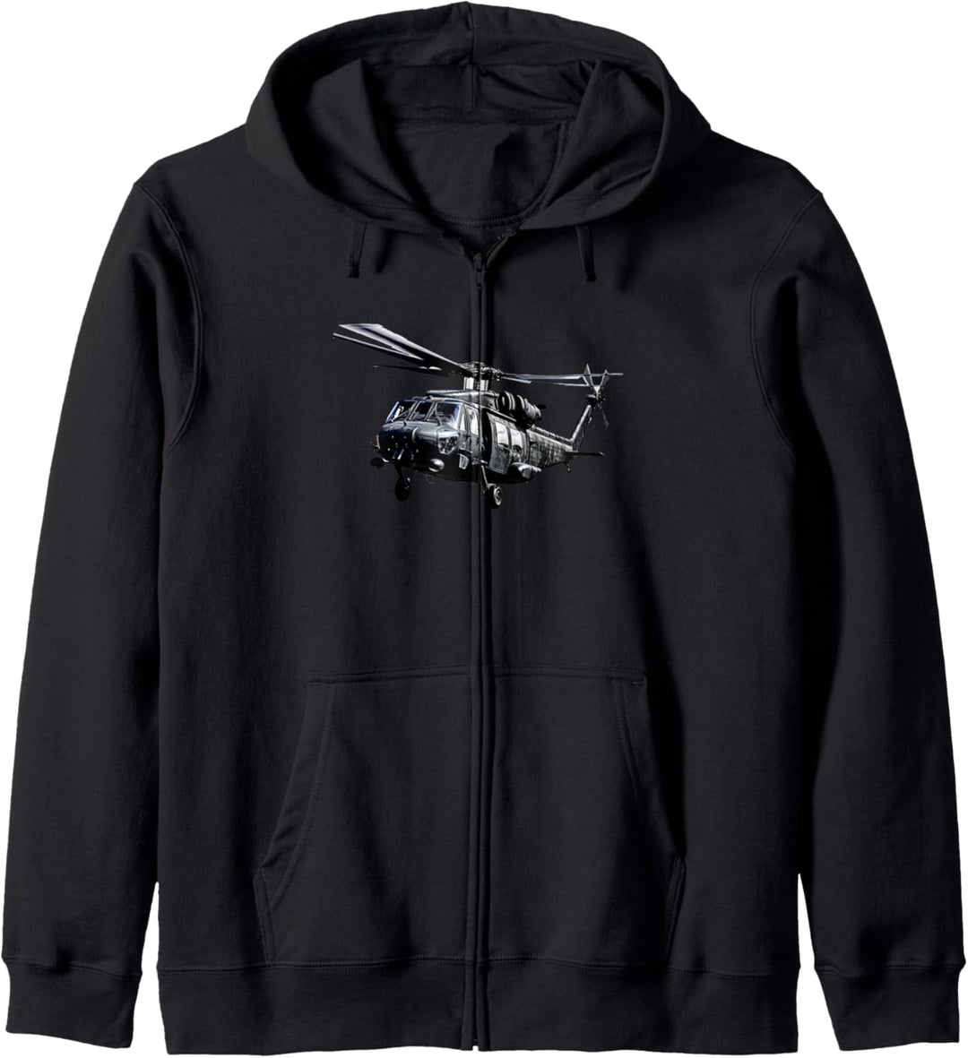 Blackhawk Hubschrauber | Militärgeschichte Buff Kapuzenjacke