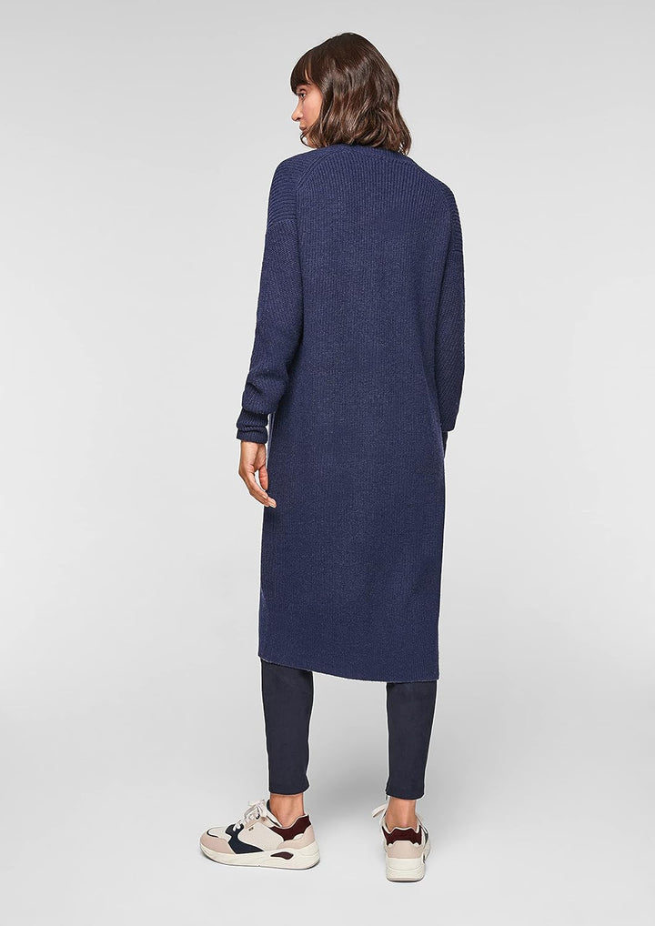 s.Oliver Damen Strickjacke 34 Navy, 34 Navy