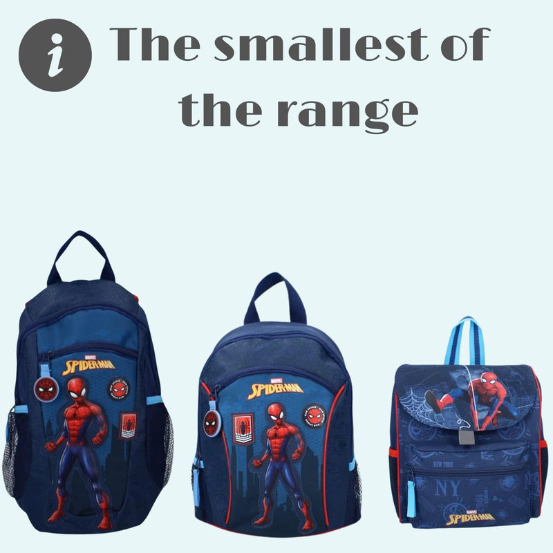 mybagstory - Kleiner Rucksack – Spiderman – Kinder – Schule – Kindergarten – Kindergarten – Krippe –