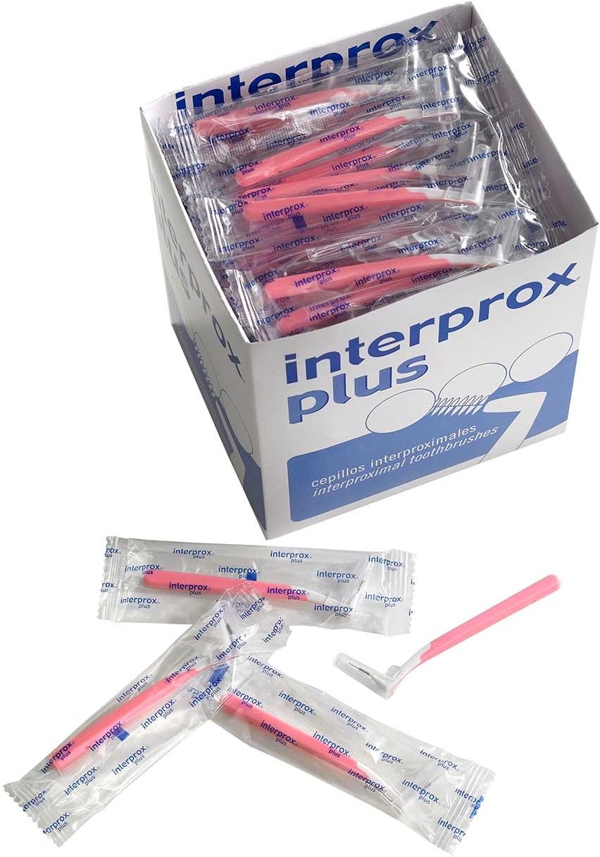 Interprox plus Interdentalbürsten 100er Box (rosa nano), Rosa Nano