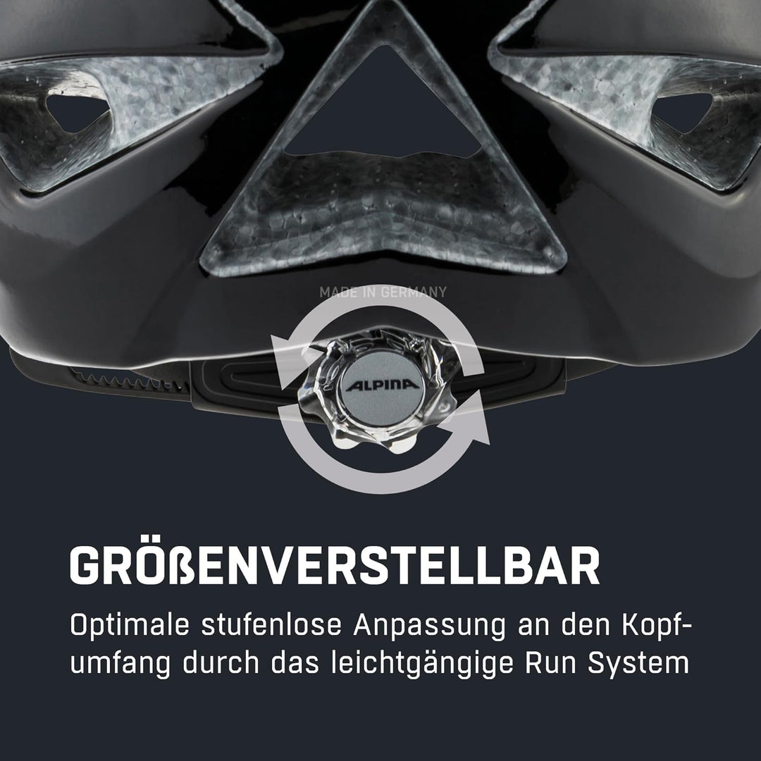 ALPINA PANOMA 2.0 L.E. - Reflektierender & Optimal Belüfteter Fahrradhelm Mit Fliegennetz & Nachrüst