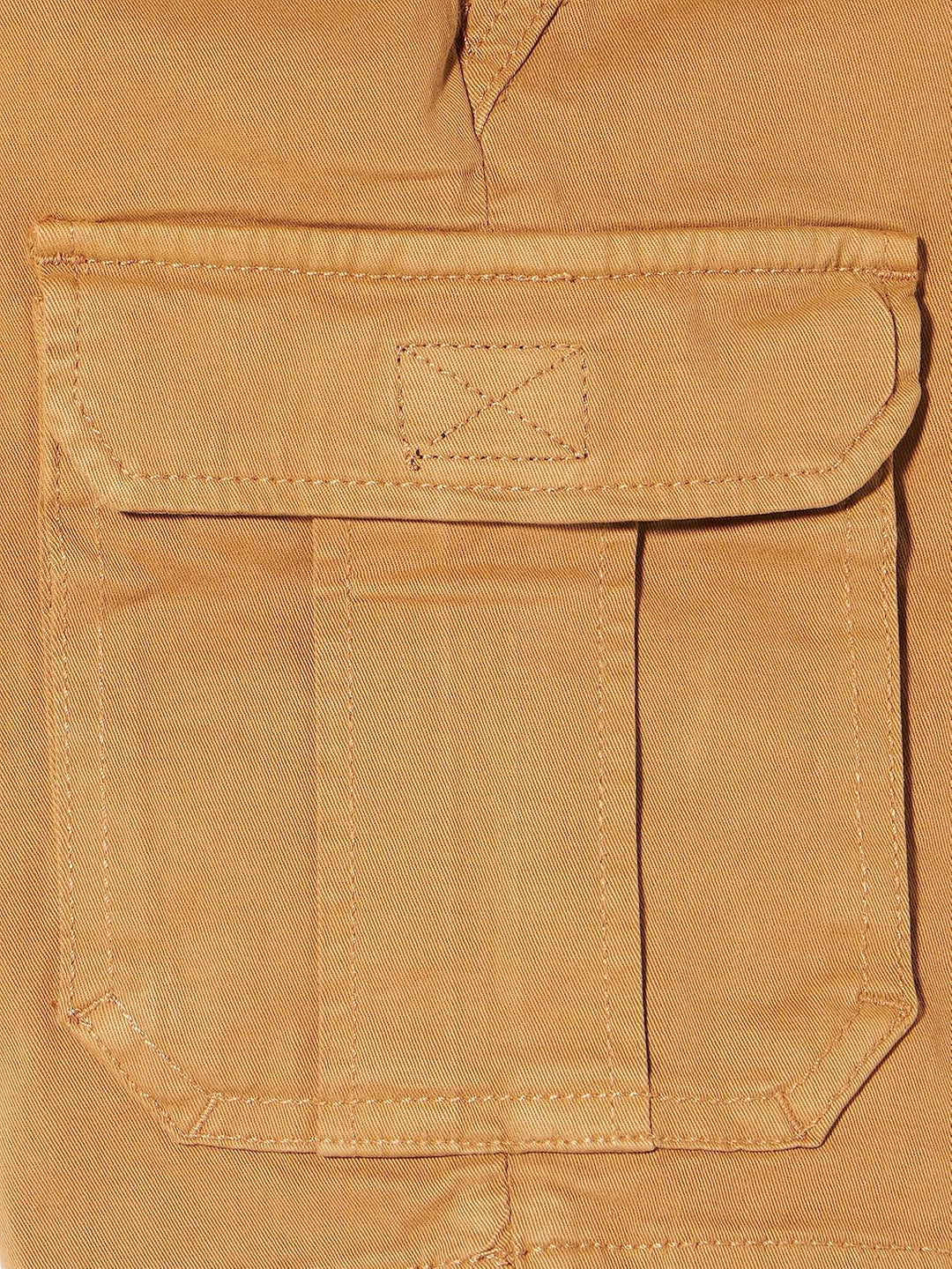 MUSTANG Herren Short Style Elastic Cargo Shorts 28 Tiger's Eye 3287, 28 Tiger's Eye 3287