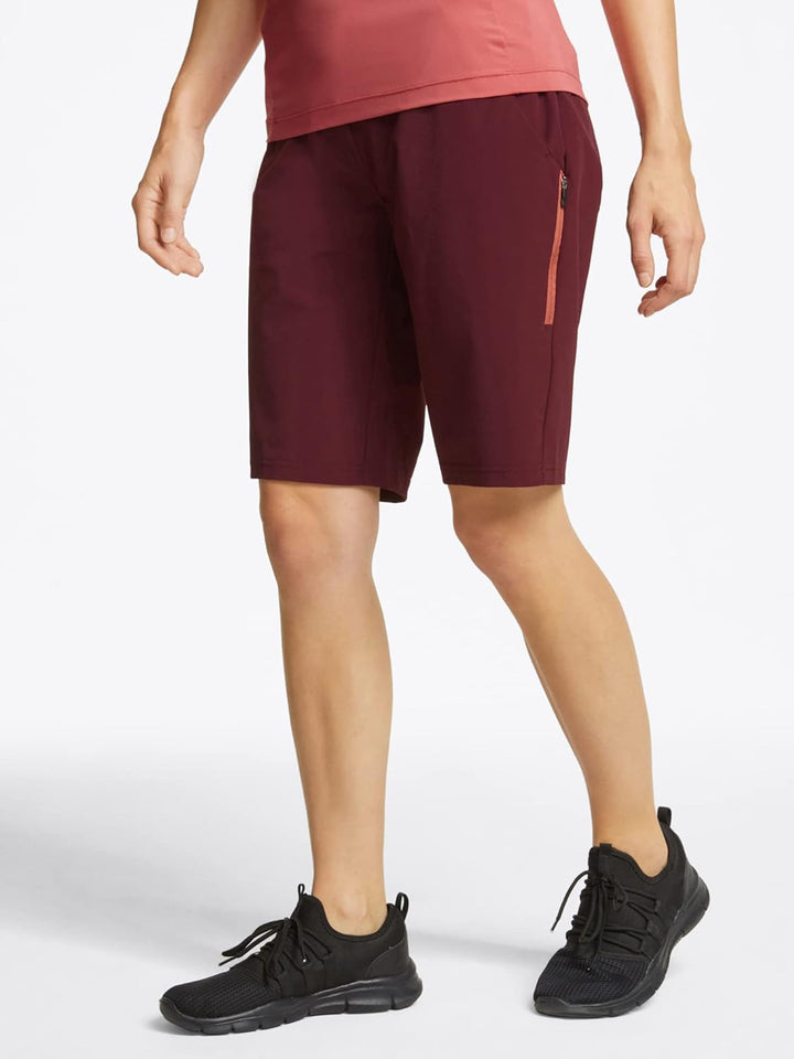 Ziener Damen Fahrrad-Shorts mit Innenhose - Mountainbike/Outdoor/Freizeit - atmungsaktiv,schnelltroc