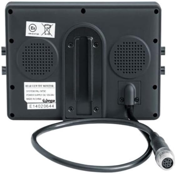 VSG24 5" AHD 1080P Allround-Rückfahrmonitor / 12-24 Volt/Kamerastromversorgung/Bildspiegelung / 2 Vi
