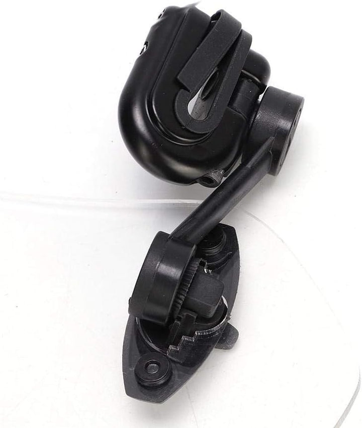 BOROCO Windschutzscheibe, Windabweiser Motorrad, Universal Motorrad Verstellbarer Clip auf Windschut