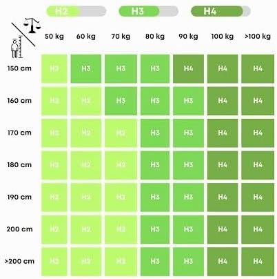 IZER Matratze GoldPLUS 70x200 cm mit KOKOS-Material | 2 in 1 (H3 und H4) | 7 Zonen | Taschenfederker