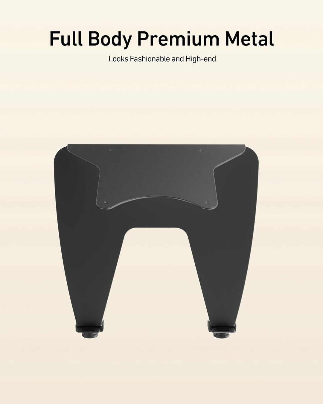 Ergounion VESA Laptop Adapter für Monitorarm – 100 x 100 mm VESA Laptop Halterung – Armhalterung für