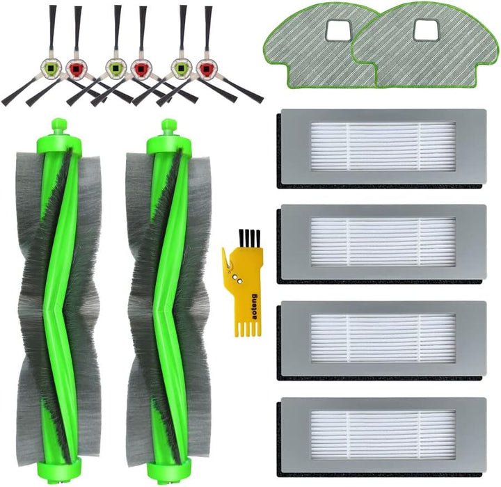 aotengou Ersatz-Zubehör-Set für iRobot Roomba Combo R111840 R1138 Roboter-Staubsauger 14 Packungen 2