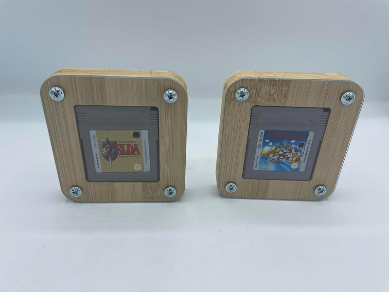 Generisch 2X Sammelrahmen Aufsteller für je 1 Nintendo Gameboy Spiel Halter Display Setzkasten