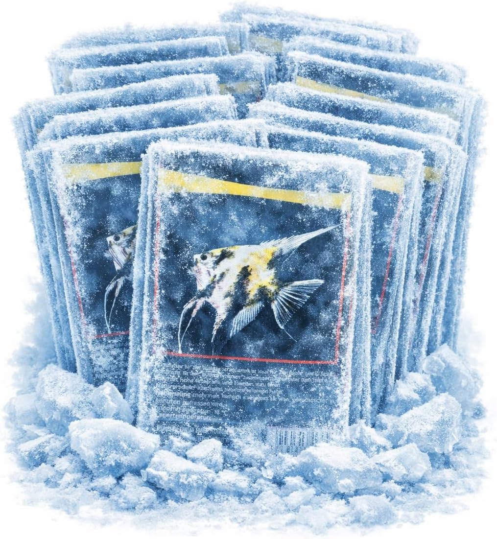 Fischfutter Frostfutter Tubifex 10x100g = 1kg = 1Pack