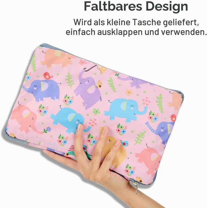 Arxus Grosse Faltbare Reisetasche Tragen Sie die Reisetasche am Wochenende über dem Gepäck mit Schul